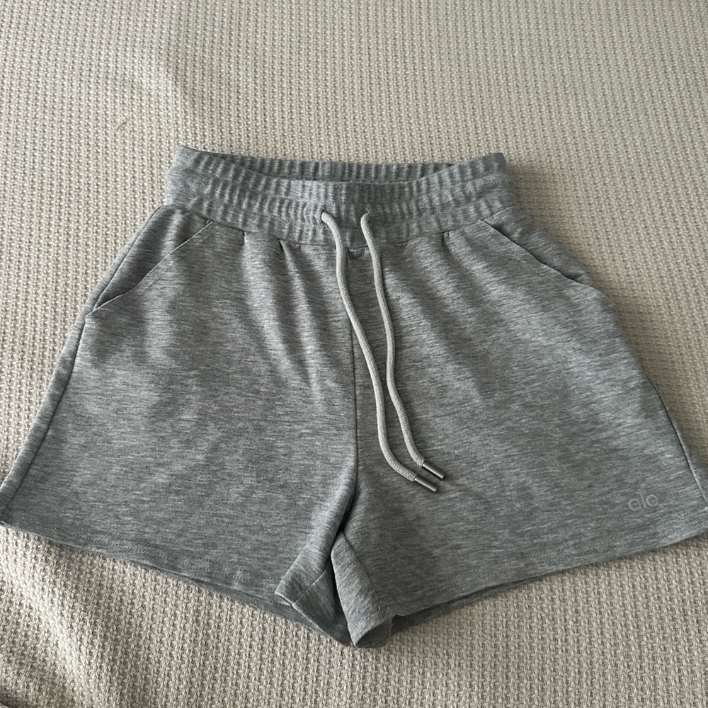 ALO Yoga Women's Athletic Gray Shorts